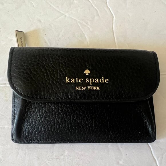 kate spade Handbags - $90 KATE SPADE DUMPLING SMALL FLAP KEY HOLDER BLACK